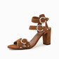 Ikks - Chaus strappy suede leather sandals