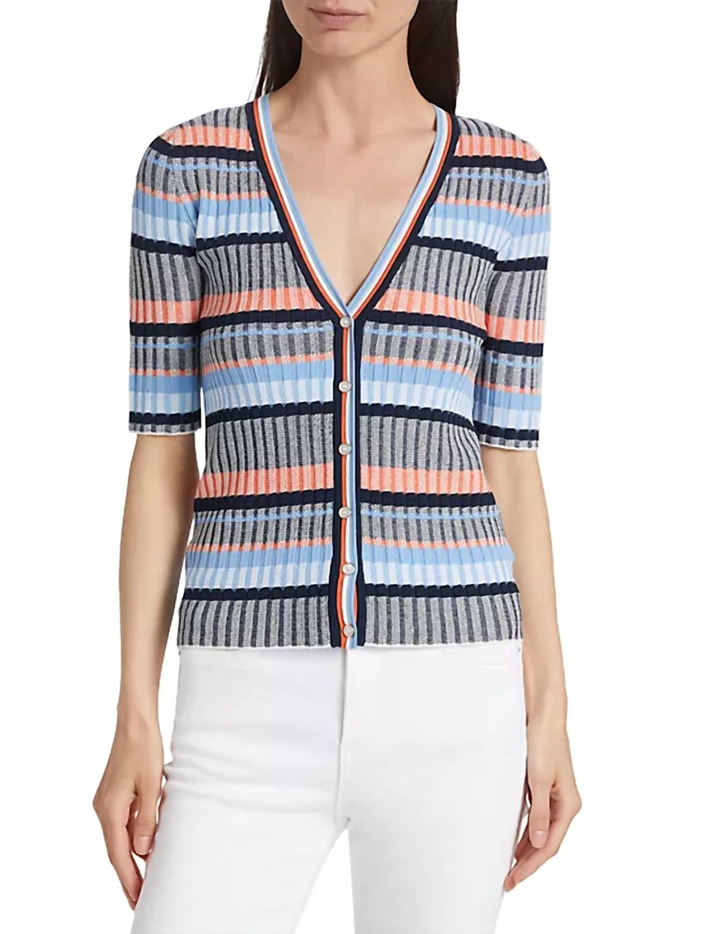 Veronica Beard - Calliope Ribbed Cardigan