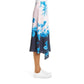 Ted Baker - Floral Asymmetrical Satin Midi Skirt
