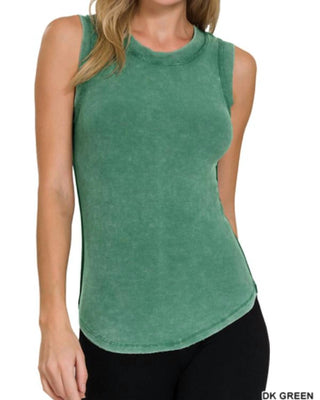 Zenana - Mineral Washed Rage Tank