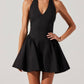 Astr - Delphine Halter Dress