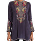 Johnny Was - LILIANNA LOOSE FIT EMBROIDERED TUNIC