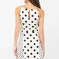 Adelyn Rae - Lelou Polka Dot Tie Dress