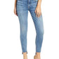 7 For All Mankind - Ankle Super Skinny Step Raw Hem Jeans