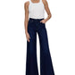 Pistola - Izzy Mid Rise Wide Leg Crop Jean