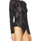 Zimmermann - Long Sleeve Lace Bodysuit
