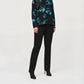 Joseph Ribkoff - Bohemian Abstract Cowl Neck Top