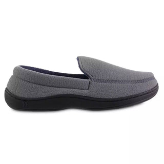 Isotoner - Men's Roman Recycled Fleece Moccasin Slippers