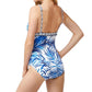 Tommy Bahama - V-Neck One Piece Swimsuit