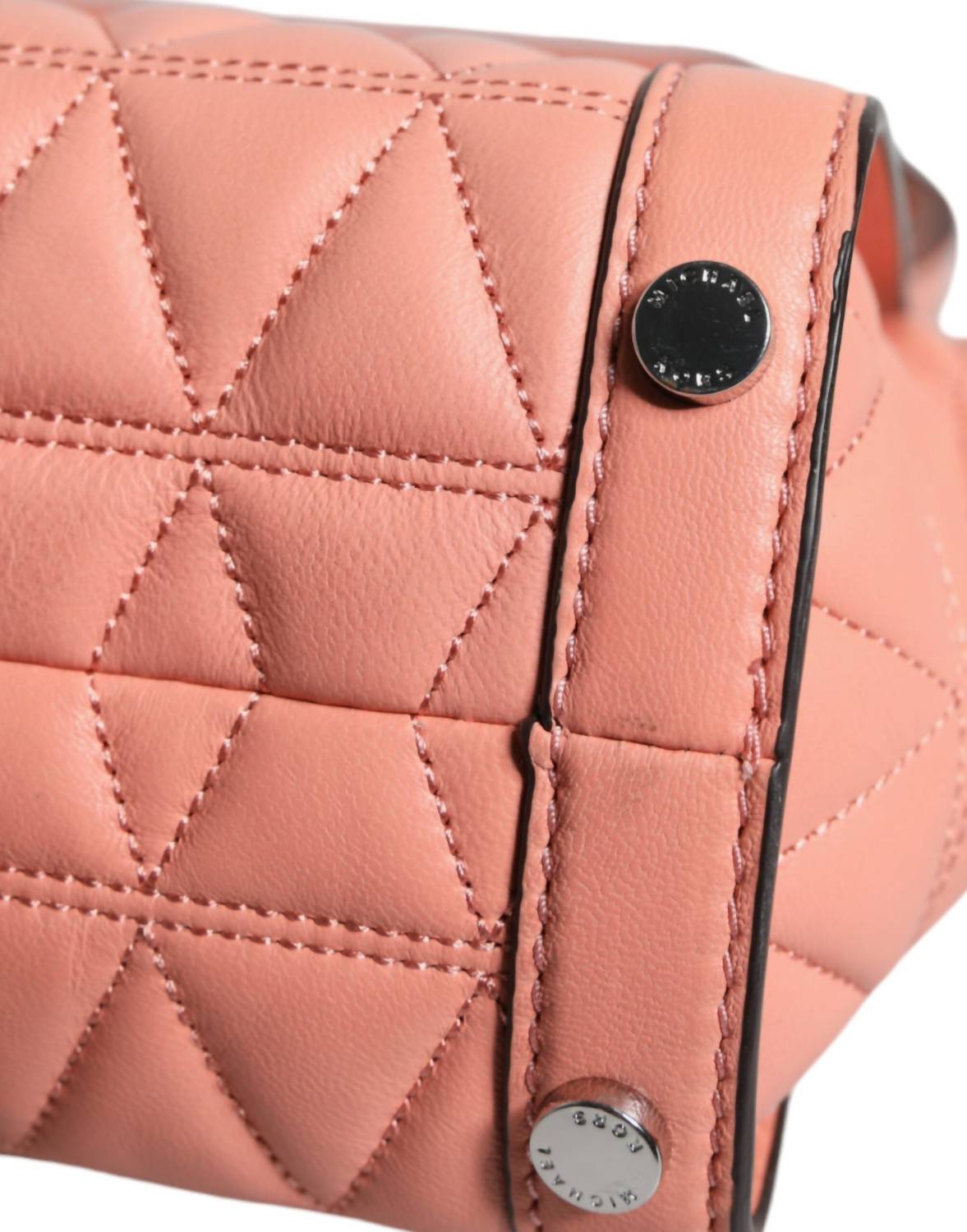 Michael Kors - Women's Quilted Leather Logo Crossbody Vivianne Bag