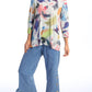Jess & Jane - Women's Vernet V Neck High Low Tunic Top