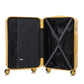 Set 3PCs 20'/24'/28' ABS Spinner Wheel Luggage - Yellow