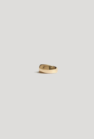 Maslo Jewelry - Domed Ring Gold