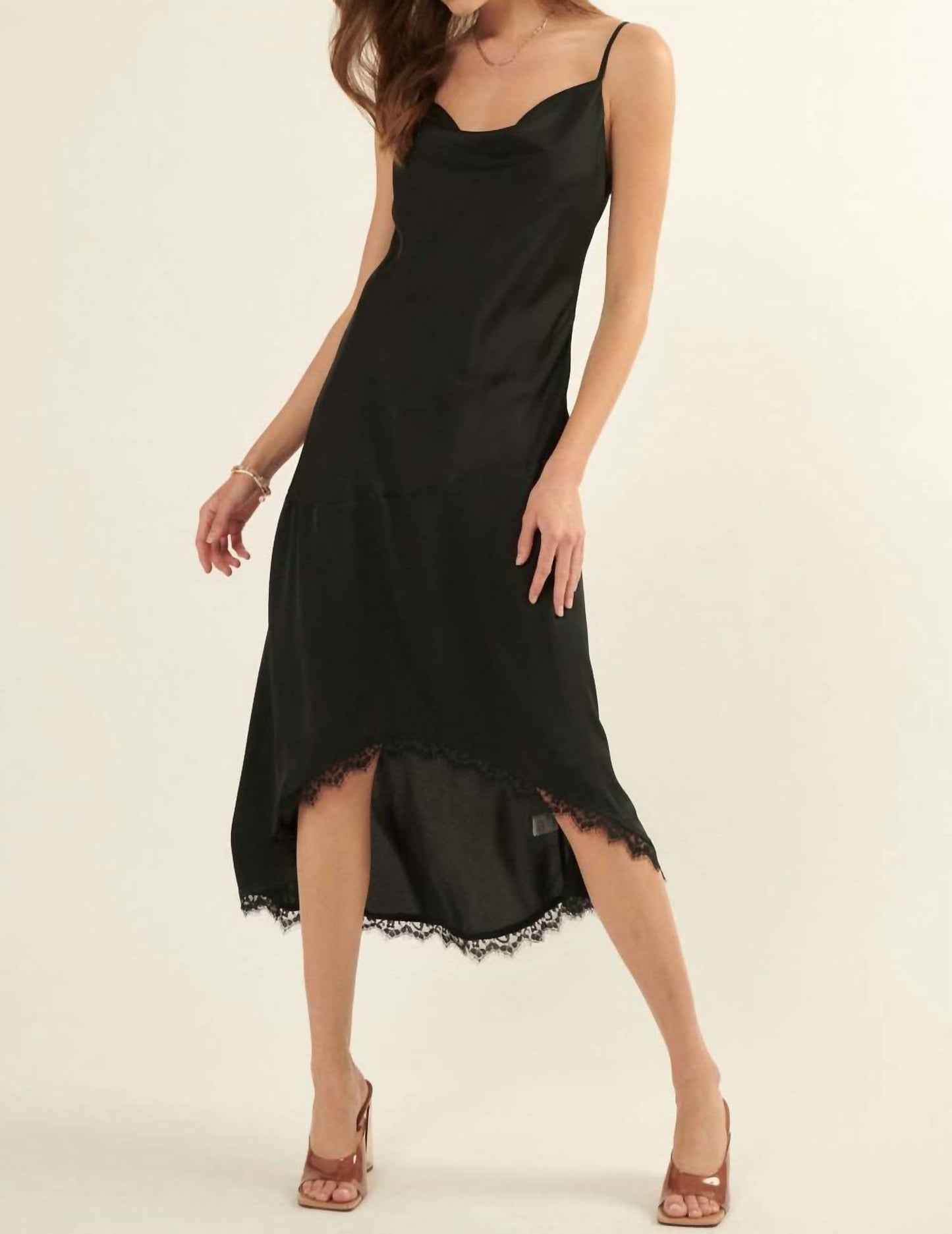 Promesa - Laced Midi Dress