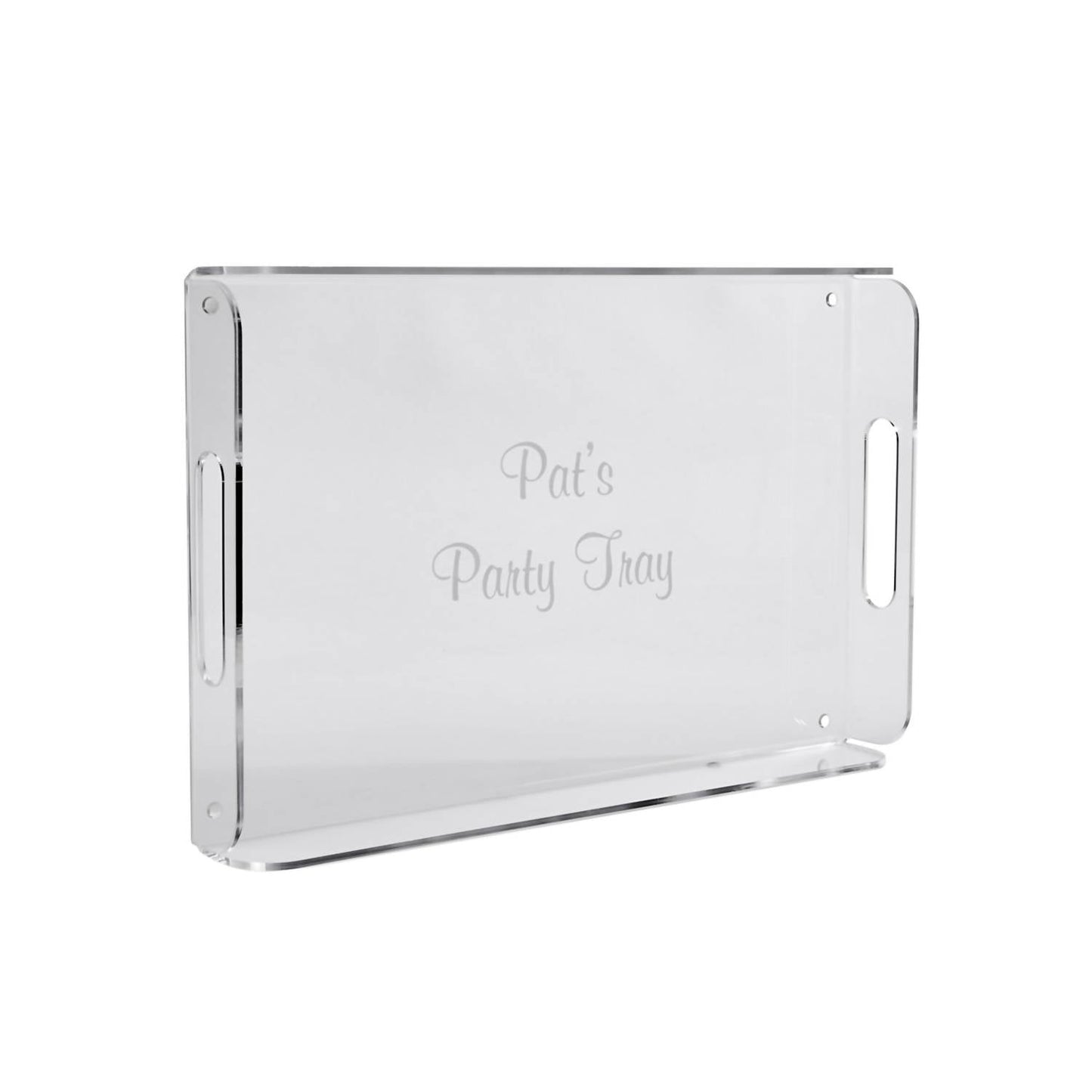 Creative Gifts International - Acrylic Handled Tray