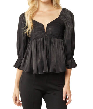 Entro - Iridescent Babydoll Top