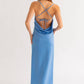 Le Lis - Satin Soirée Maxi Dress