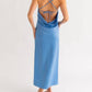 Le Lis - Satin Soirée Maxi Dress