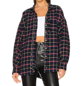 Free People - Happy Hour Plaid Shirt