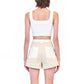 Simkhai - Lourie Belted Shorts