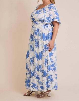 Gilli - Indigo Bloom Maxi Dress
