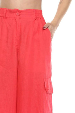 Johnny Was - DRAWSTRING HEM CARGO PANT MARISOL