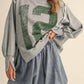 Klesis - Denim Balloon Bubble Mini Skirt