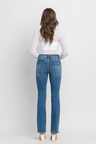 Vervet By Flying Monkey - Stephanie High Rise Bootcut Denim Jean