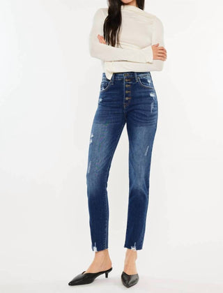 Kancan - Kalisse High Rise Cigarette Jeans