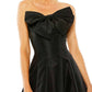 Mac Duggal - Strapless A-line Tea Length Bow Dress Size 6 $398