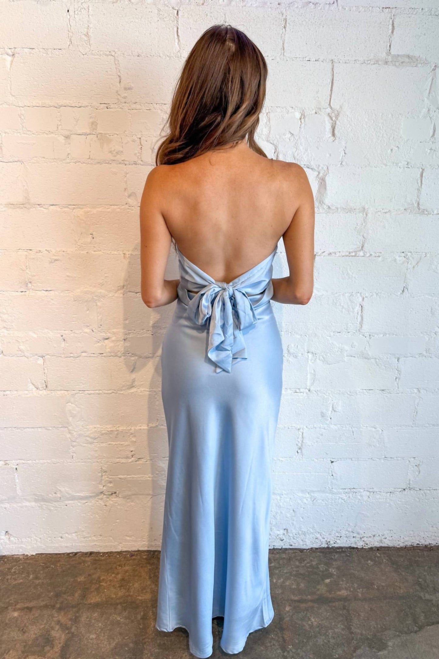 Cotton Candy - Downtown Strapless Maxi Dress