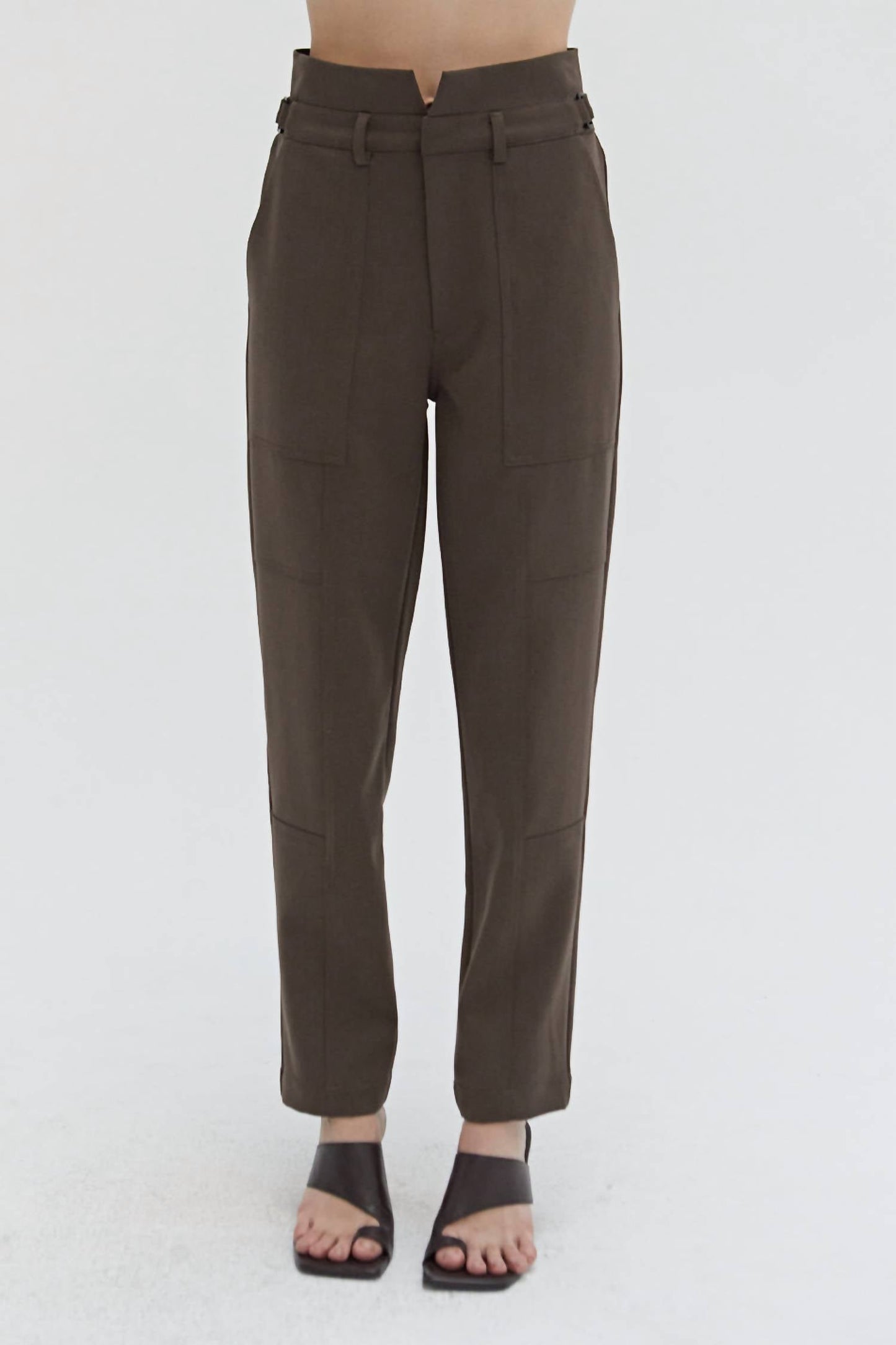 Crescent - Taylor Seam Detailed Pants