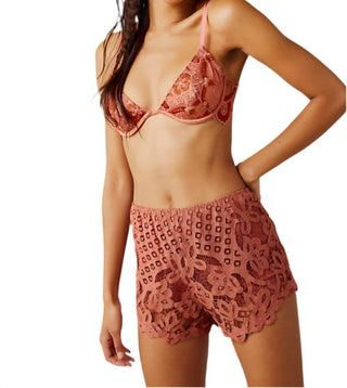 Free People - Adella Lace Shorts
