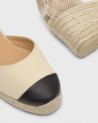 Castaner - Women's Coraline Leather Toe-cap Espadrille