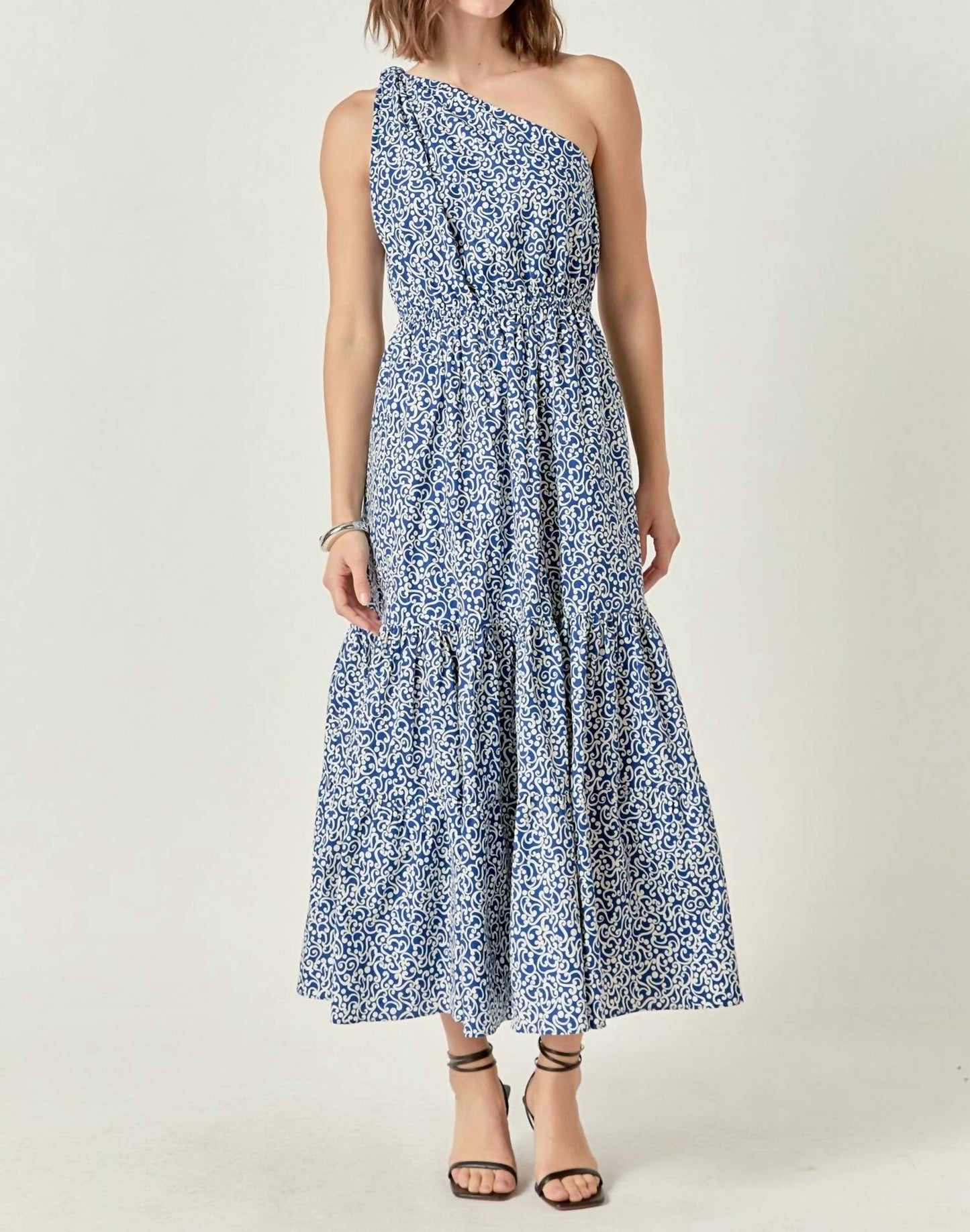 2.7 August Apparel - Anitha One Shoulder Dress