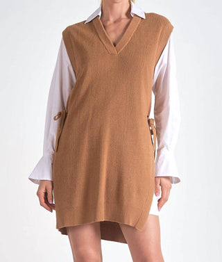Elan - Sterling Sweater Shirt Dress