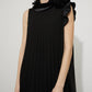 Joseph Ribkoff - Rosette Sleeveless Multi Pleat Dress