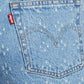 Levi'S - 501 High Rise Button Fly Fringe Dottie Jeans