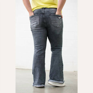 Risen - Mid Rise Flares Jeans