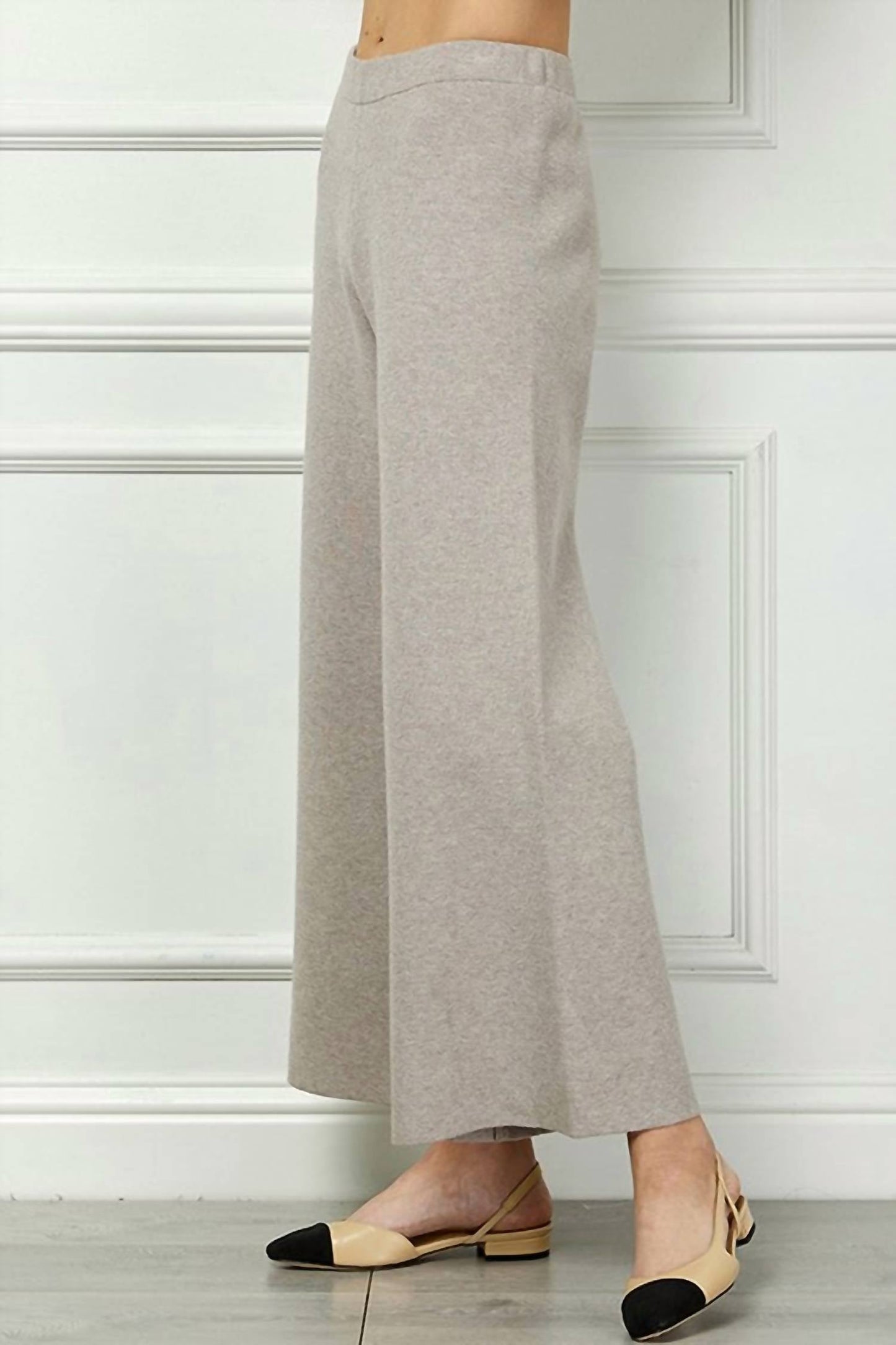 Amongst Others - Match Made Cropped Wide Sweater Pant