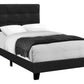 Transitional Upholstered Bed Frame
