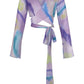 Nelblu - Women's Ada Sheer V-neck Top