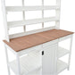 Topmax 66" Large Outdoor Farmhouse Wooden Potting Bench Table