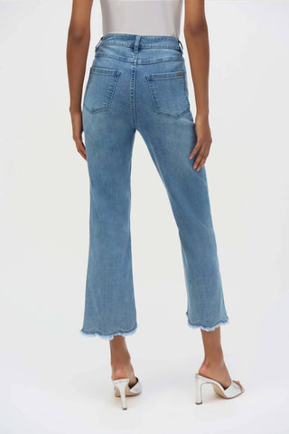 Joseph Ribkoff - High-waisted Cropped Jeans