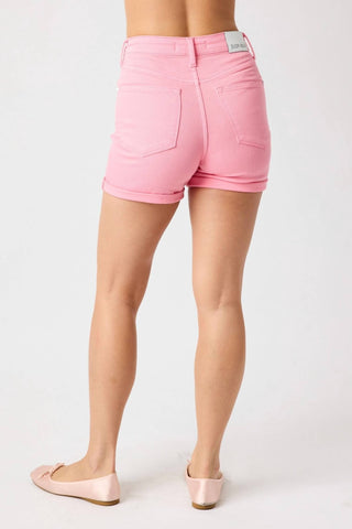 Judy Blue - High Waist Dyed Short