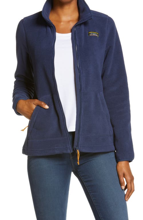 LLBean Women's Mountain Classic Fleece Jacket - Nautical Navy