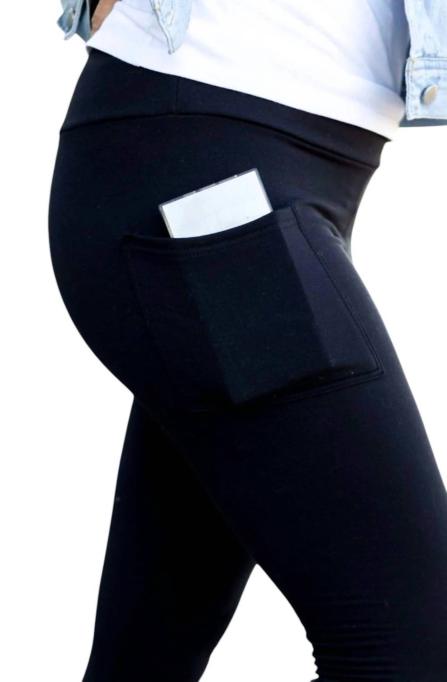 Julia Rose - Full Length Leggings With Pocket