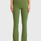 Trendsi - Flare Yoga Pants With Elastic Waist Pants
