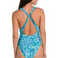 Sunshine 79 - Boheme Paisley Keyhole Midriff Maillo One Piece