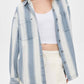 Free People - Crossroads Stripe Button Down Shirt